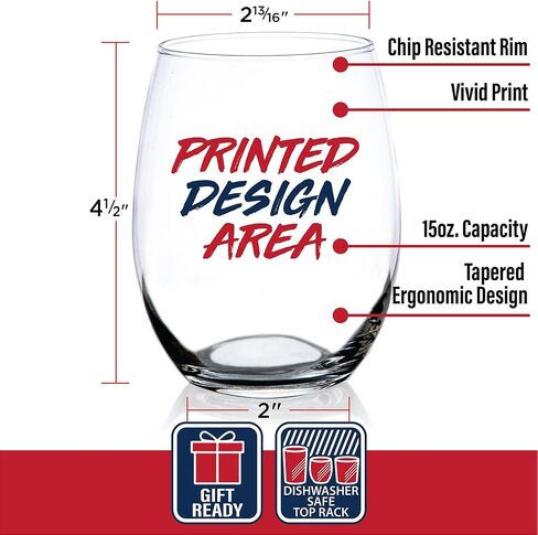 حكايات محمصة رائعة من العام Greadless Christmas Wine Glass | Drinkware الموسمية | هدية عطلة لها in Saudi Arabia