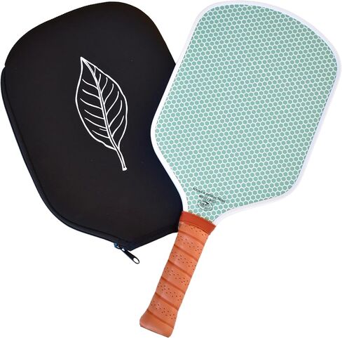 Flying H Pickleball Paddle | USAPA Approved | Carbon Fiber | Honeycomb Core | Classic Design | Comfort Grip | Protective Neoprene Cover | Premium Paddle | Pickleball Racket | Model #002 in Saudi Arabia