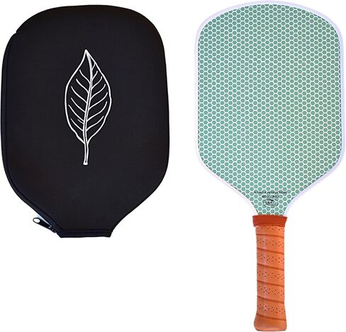 Flying H Pickleball Paddle | USAPA Approved | Carbon Fiber | Honeycomb Core | Classic Design | Comfort Grip | Protective Neoprene Cover | Premium Paddle | Pickleball Racket | Model #002 in Saudi Arabia