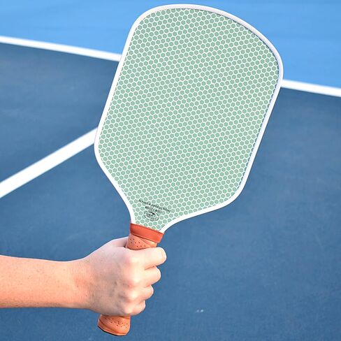 Flying H Pickleball Paddle | USAPA Approved | Carbon Fiber | Honeycomb Core | Classic Design | Comfort Grip | Protective Neoprene Cover | Premium Paddle | Pickleball Racket | Model #002 in Saudi Arabia