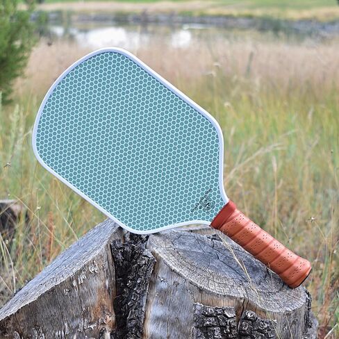 Flying H Pickleball Paddle | USAPA Approved | Carbon Fiber | Honeycomb Core | Classic Design | Comfort Grip | Protective Neoprene Cover | Premium Paddle | Pickleball Racket | Model #002 in Saudi Arabia