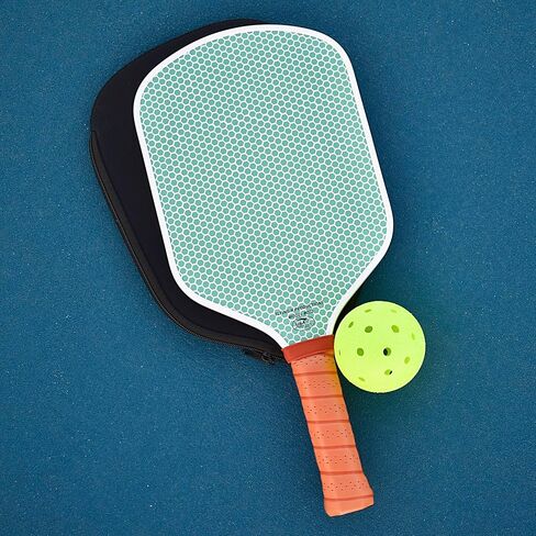 Flying H Pickleball Paddle | USAPA Approved | Carbon Fiber | Honeycomb Core | Classic Design | Comfort Grip | Protective Neoprene Cover | Premium Paddle | Pickleball Racket | Model #002 in Saudi Arabia