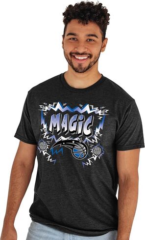Blue 84 NBA Officially Licensed T-Shirt Heathered Alternate Color Basketball in Saudi Arabia