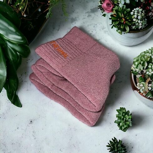 حزمة الجوارب الصوفية المكونة من 3 عبوات من Sky Blue و Pink و Emerald Green-Women's Winter و Geing و Schit Wool Socks ، 6-9.5 in Saudi Arabia