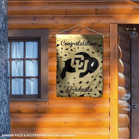 Colorado Buffaloes College Graduation Gift Banner Flag in Saudi Arabia