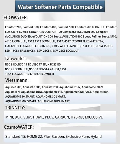 فوهة مطهر المياه ومجموعة Venturi 7187065 متوافقة مع Kenmore ، GE ، Whirlpool ، North Star ، EcoWater ، EcoPure ، Morton Systems ، أجزاء المنقيات المياه محل 7214969 7165704 WS15X10027 in Kuwait