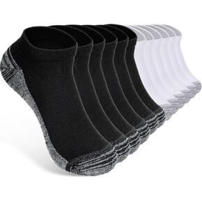 12 Pairs Men's Low Cut Athletic Socks Casual Running Socks Breathable Men Work Socks for Sport Hiking Running (Classic Style)