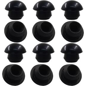 Zorfeter 12pcs 8mm (5/16 ") قابس حشو زيت الزجاجة ، خزان الأرضية ، حشو المطاط بونج/قابس لخزان الزيت ملحقات مقبس الفتحة