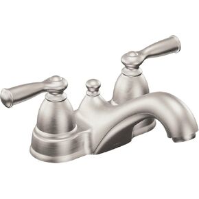 MOEN WS84912SRN Handle Bath Faucet, Nickel