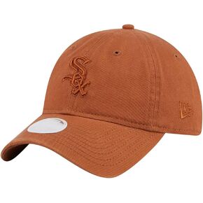 New Era Women Chicago White Sox 9TWENTY Core Classic Brown Adjustable Cap, Hat