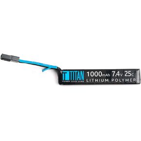 2043 - Titan LiPo 1000mAh 7.4v 25C Stick