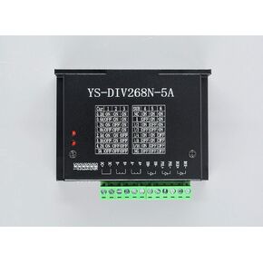 EASON YS-DIV268N-5A CNC Single Axis 2-Phase TB6600 5A DC12-48V for Nema 17, 23 Series Stepper Motor Driver