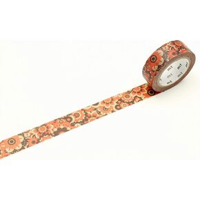 MT ex 'Layered of Flower' washi Masking Tape - 1 Roll