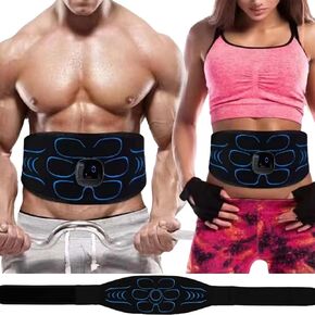 Best Abs Stimulator,Fitness Belt，-Fda Cleared, Portable EMS Abs Stimulator Belt,Vital Flex Core Muscle Stimulator Men and Women