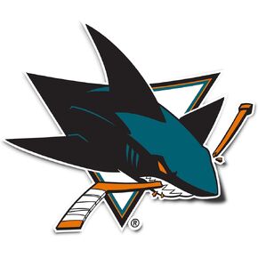 Desert Cactus San Jose Sharks Team NHL National Hockey League Sticker Vinyl Decal Laptop Water Bottle Car Scrapbook (Individual A)