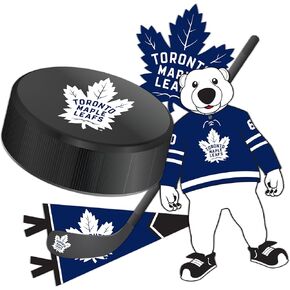 Desert Cactus Toronto Maple Leafs Team NHL National Hockey League Sticker Vinyl Decal Laptop Water Bottle Car Scrapbook (Type 2)