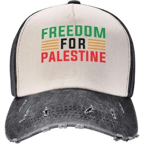 Palestine Baseball Cap Golf Dad Hat Adjustable Original Classic Low Profile Cotton Hat Men Women