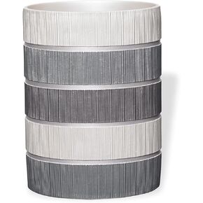 Decorative Trash Can for Bathroom, Office & Bedroom - 2.1 Gallons Stylish & Small Trash Can for Dorms, Desktop & Restroom - Chic Waste Basket for Compact Spaces, Zambia
