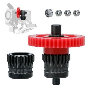 Sprite Extruder Gear Kit xirbbo Upgrades Ender 3 S1 Pro Hotend Replacement 3D Printer Accessory Pom Gears and Nano-Coated Mold Steel -Integrated Shaft, High Precision High Temperature Resistant