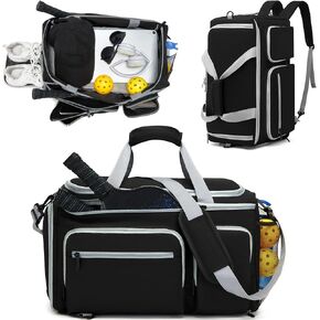 حقيبة Bickleball Bag كبيرة السعة المخللة ، حقيبة Pickleball مع تعدد الجيب