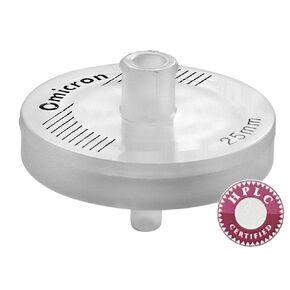 Omicron™ SFPS25R PES(Hydrophilic) Syringe Filter, Sterile, 25mm, 0.2um, 50/pk (HPLC Certified)(Cross Reference SLMP025SS or 4612)