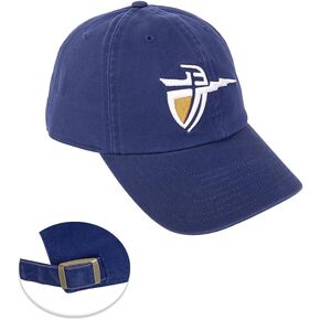 Desert Cactus California Baptist University Baseball Hat Lancers CBU Brimmed Embroirderd Hats Cap Adjustable Cloth Strap Adult (Style 1) Blue