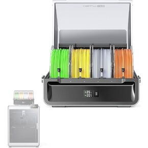 Creality Filament System - CFS for K2 Plus, Enabling Multicolor 3D Printing, Intelligent Filament Management, Anti-Moisture Filament Storage