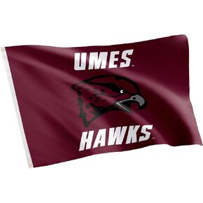 Desert Cactus University of Maryland Eastern Shore UMES Flag - 3 x 5 Feet Hawks Banner, Indoor/Outdoor Durable Fabric, 100% Polyester Design (Style 1)