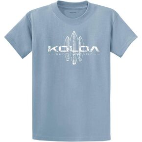Koloa Vintage Surfboard Logo T-Shirts in Regular, Big and Tall Sizes
