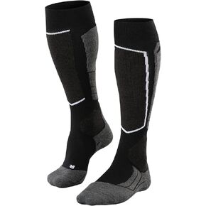 FALKE Men's SK2 Intermediate Wool Ski Socks, Padded, Quick Dry, 1 Pair