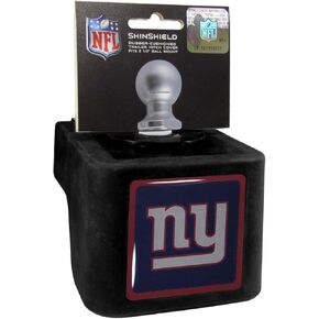 Siskiyou Sports NFL New York Giants Shin Shield Class V Hitch Cover, Black