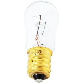 WR02X12208 Light Bulb Refrigerator Ice & Water Dispenser Light Bulb Replacement for GE, 6 Watt, 12V, 1-7/8" Length Clear