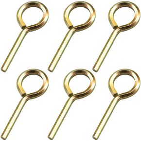 Hex Dogging Key 3/16 inch for Push Bar Panic Exit Device, Allen Wrench Key with Full Loop, 6-Piece