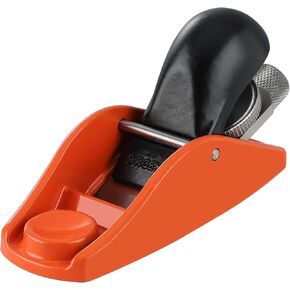 JORGENSEN 3.5" Mini Wood Planer - Mini Hand Planer for Woodworking, Block Plane, Small Hand Plane for Trimming, Wood Planing, Craft - Wood Plane with Ductile Iron Body, Adjustable Cutting Depth