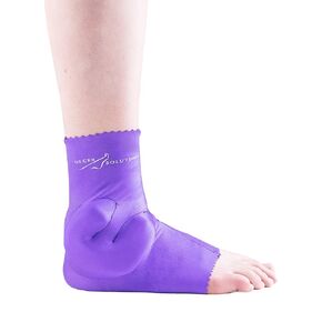 Ulcer Solutions Ankle Keeper, Ankle Protector for Pressure Sores, Lightweight, Stretchable Ankle Pillow, Enhanced Ankle Pads for Better Comfort and Mobility (Medium: 7.5-9.0" (19.0-23cm))