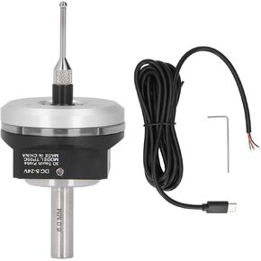 ViaGasaFamido 3D Edge Finder High Accuracy Edge Locator Tungsten Steel Ball for CNC Equipment DC 5~24V Stainless Steel Tungsten Steel Aluminum Alloy with Signal Light Prompt