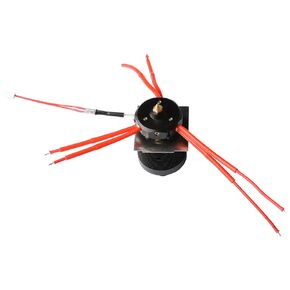 Original Mix Color 3 in 1 Out Hotend 0.4mm Nozzle Extruder 24V Heater Compatible with 1.75mm Geeetech A10T A20T A30T FDM Multicolor 3D Printer Accessories (3 in 1 Out)