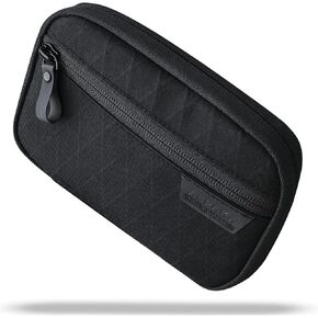 ALPAKA Admin Pouch, Black Multi Purpose, Waterproof Pouches for Hiking, Biking, Gadget Gear Small Accessories Pouch