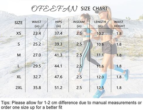 OFEEFAN 2.5 '' WOKOUT WOKOUT للسيدات الجري مع السراويل القصيرة مع جيب شبكة الجفاف جاف in Kuwait