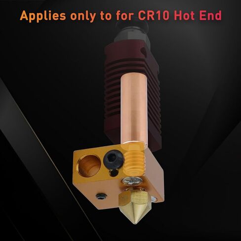Ender Bimaterial Heatbreak ، Olzzdda Neptune High Flow Pirmatial Ceramic Hotend الحلق ، متوافق مع Ender 3 Pro /V2 /Ender 5 Pro /Plus ، CR10 /CR10 V2 /V3 ، Neptune 3/3 Pro /4 /4 Pro 3D Printer in Kuwait