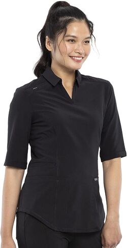 Infinity Cherokee Women Scrubs Top Polo CK872A in Saudi Arabia