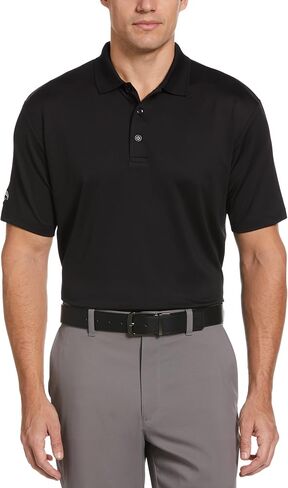 Callaway Men's Solid Opti-dri Short Sleeve Golf Polo Shirt with Stretch Fabric, Sun Protection, Extended (Sizes Small-4xl) in Saudi Arabia