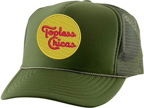 Top Less Chicas Trucker Hat Funny Embroidered Adjustable Snapback in Kuwait