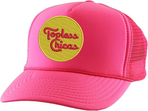 Top Less Chicas Trucker Hat Funny Embroidered Adjustable Snapback in Kuwait
