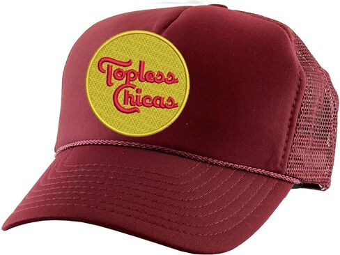 Top Less Chicas Trucker Hat Funny Embroidered Adjustable Snapback in Kuwait