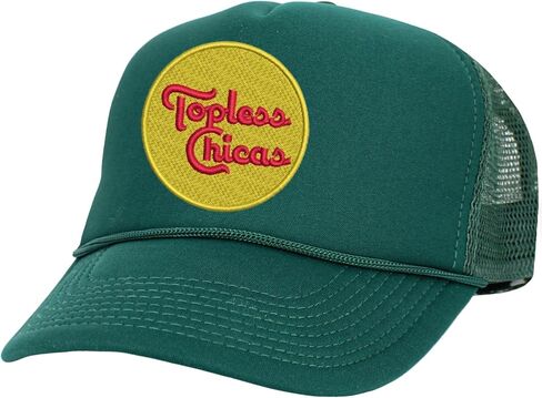 Top Less Chicas Trucker Hat Funny Embroidered Adjustable Snapback in Kuwait