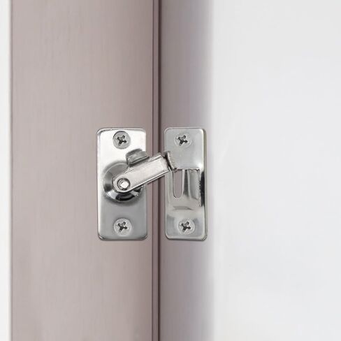 Dohia 90 درجة قفل القفل الفولاذ المقاوم للصدأ قفل الباب أمان القفل الأيمن قفل زاوية شاشة الباب قفل الباب قفل D2-Bxgmk in Kuwait