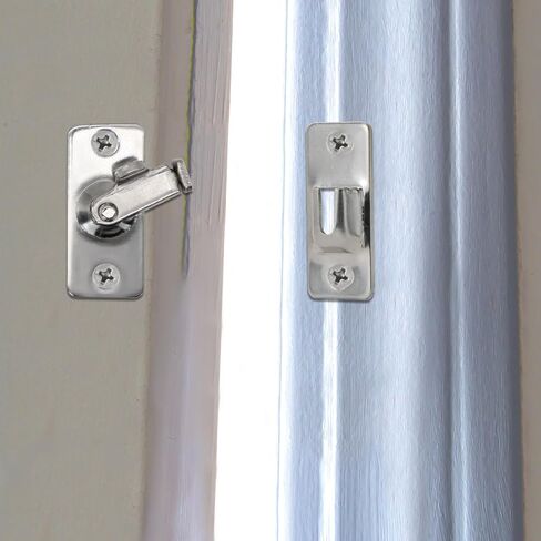 Dohia 90 درجة قفل القفل الفولاذ المقاوم للصدأ قفل الباب أمان القفل الأيمن قفل زاوية شاشة الباب قفل الباب قفل D2-Bxgmk in Kuwait