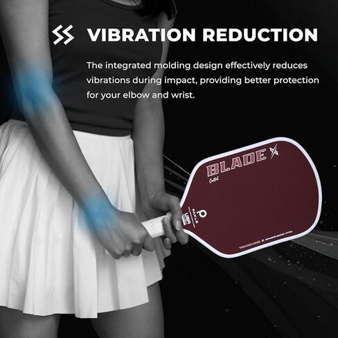 Pro Kevlar Pickleball Paddles, USAPA Approved Pickleball Thermoformed Racket, Premium Kevlar & Carbon Fiber Surface, 13mm Power & 16mm Control in Saudi Arabia