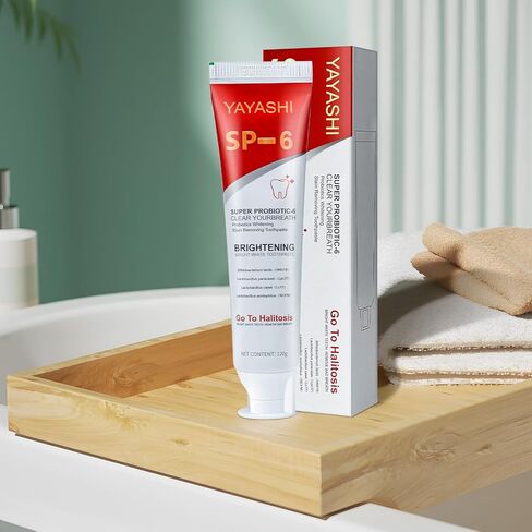 2pcs معجون أسنان SP-6 ، معجون أسنان تبييض فائق ، معجون أسنان أبيض ساطع SP-6 ، تطهير عميق للقهوة والشاي والنبيذ والتهوية السيئة ، موازنة قيمة الرقم الهيدروجيني للفم in Kuwait